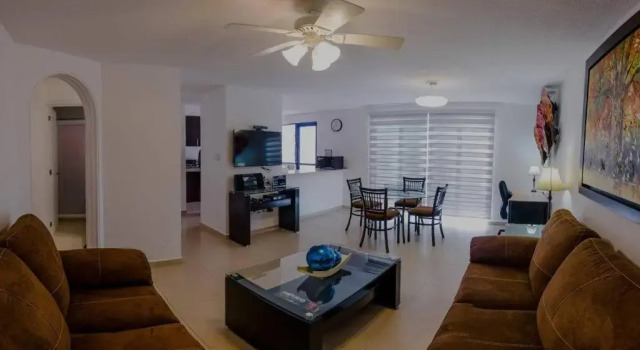 Апартаменты Acogedora Suite Alberca Bernardo Quintana 3B