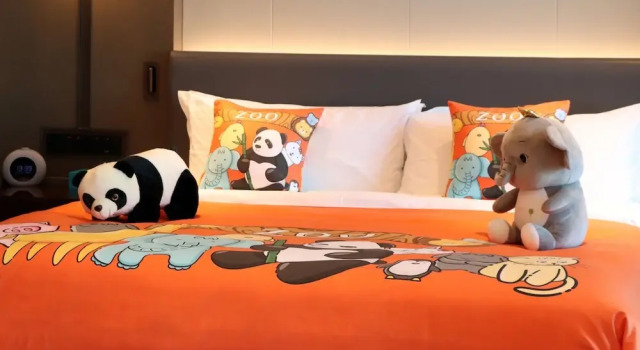 Двухместный номер Animal Kingdom Themed Family Wyndham Grand Zaozhuang