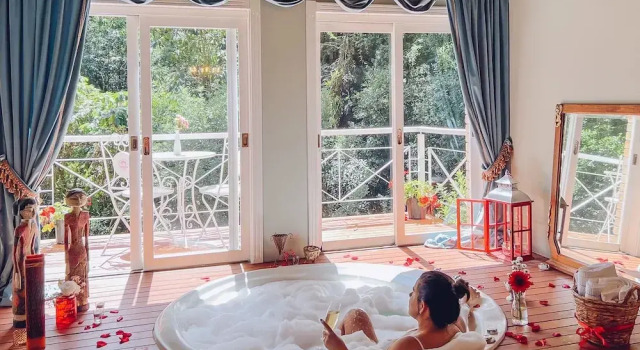Двухместный люкс Bordeaux Le Boutique Hotel Gramado - Exclusivo para Casais