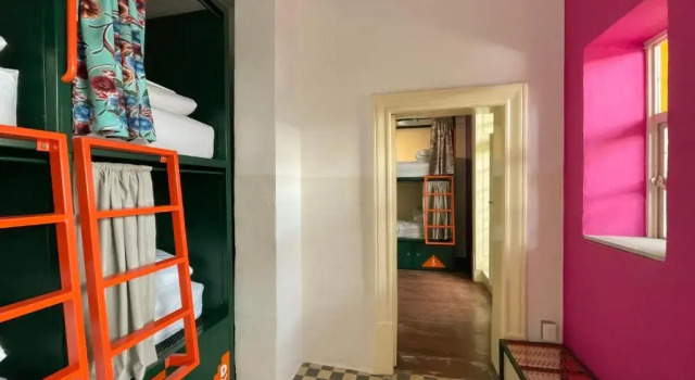 Кровать в общем номере Viajero CDMX Centro Hostel