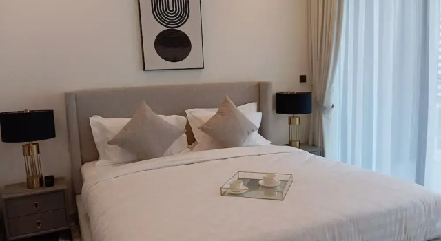 Апартаменты Luxury Luxury 1BR in Peninsula Five by Bespoke