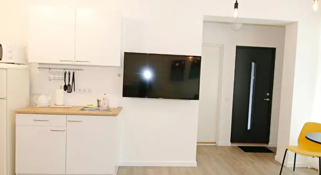 Студия Minimalist Studio Apartments in Old Town by Hostlovers