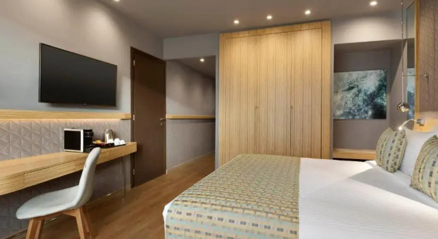 Двухместный номер acropolis view Executive Отель Zeus Wyndham Grand Athens