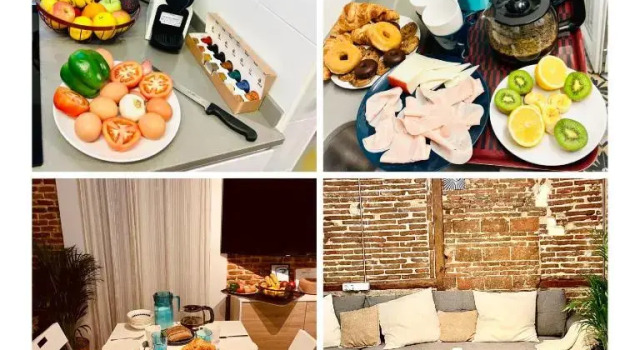 calle Amparo100 Red brick loft for 8 Madrid Lavapies, Забронировать Отель Арганзуэла Мадрид, рядом с Дом-музей Лопе де Вега