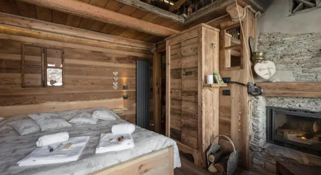 Трёхместный номер Deluxe Brieis Relais Alpino