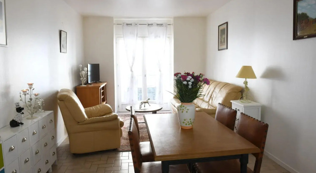 Appartement 1er étage, 1 chambre, Dieppe, Book Apartment Dieppe 