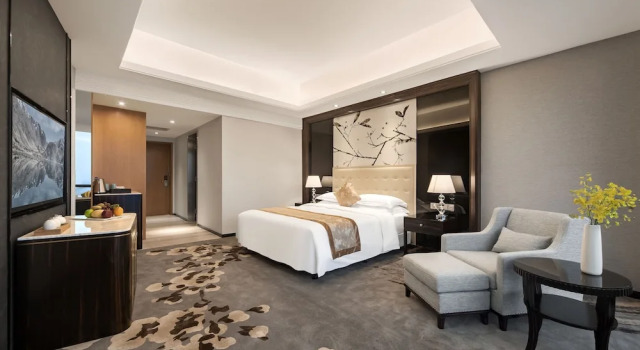 Двухместный номер Deluxe Executive Huaqiang Plaza Hotel Shenzhen