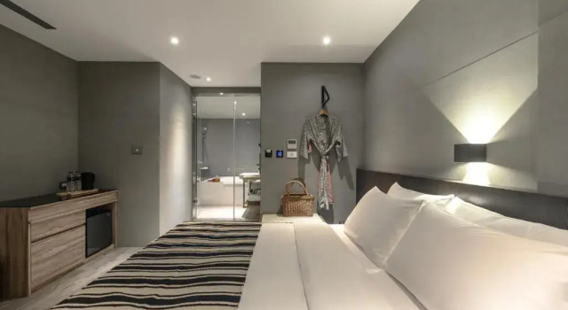 Двухместный номер Deluxe Yunoyado Onsen Hot Spring Hotel Deyang