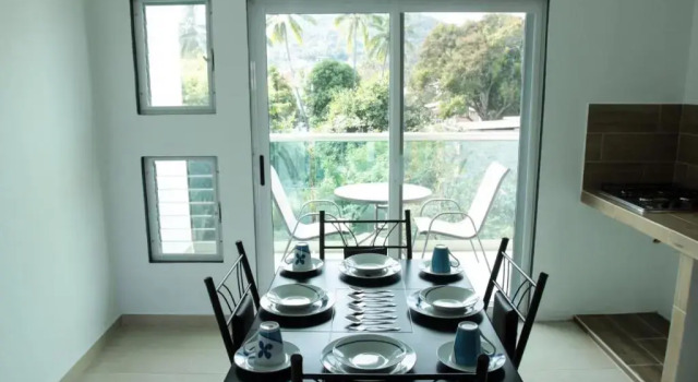 Люкс Hotel Rega Suites Guayabitos - Family & Kitchen