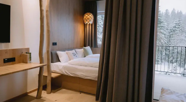 Трёхместный номер Deluxe с балконом Waldhotel am Notschreipass