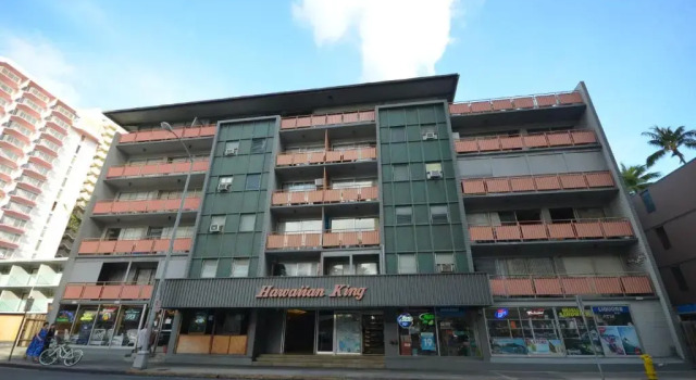Hawaiian King 501 Studio, Pool and BBQ Grill, Sleeps 4, Rezerwuj Hotel Waikiki Honolulu