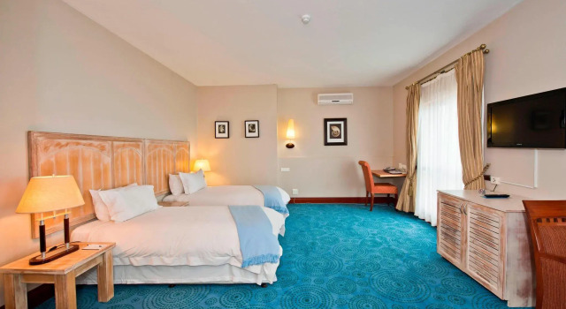 Guest Twin room with lagoon view Protea Hotel by Marriott Walvis Bay Pelican Bay