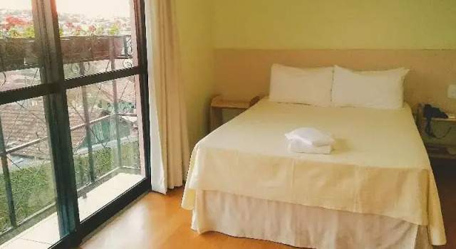 Трёхместный номер Standard с красивым видом из окна Vespasiano Hotel Telêmaco Borba