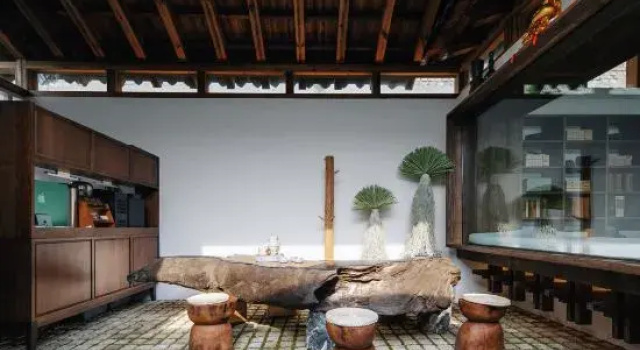 Overlooking Stream · Mountain Secret Retreat | Luxury Private Hot Spring Quiet Courtyard Resort, Reservar Resort Resorts em Chengdu, Resort