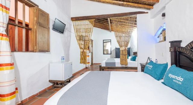 Четырёхместный номер Superior Hotel Boutique Macaregua Girón