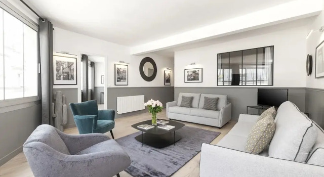 Luxury 3BDR Le Marais III by Livinparis, Забронировать Отель Париж Иль-де-Франс, рядом с Musée Cognacq-Jay