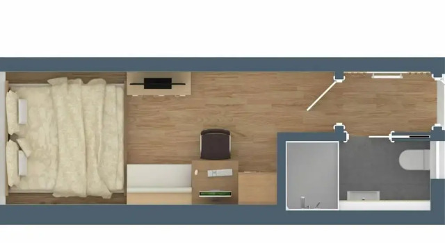 Одноместный номер Standard Hotel Schwedenhaus Wismar