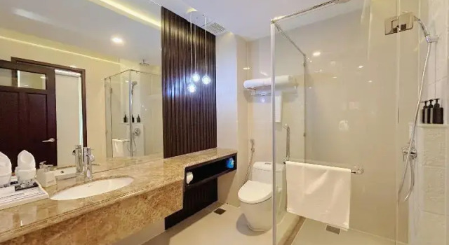 Двухместный номер Deluxe с балконом и с видом на сад Carmelina Beach Resort