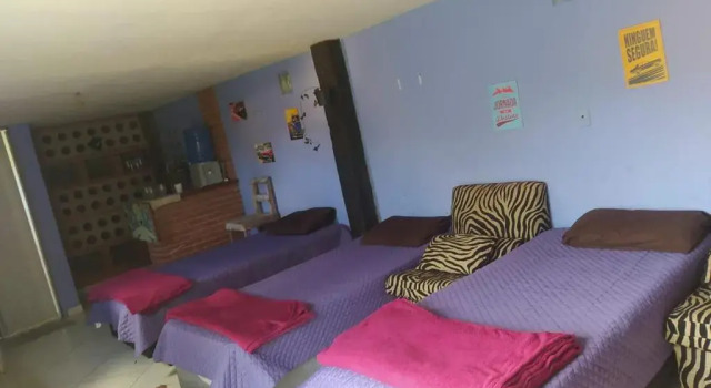 Четырёхместный номер Standard с видом на сад Hospedagem & Hostel Maria Joana
