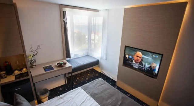 Двухместный номер Deluxe с частичным видом на море Complex Hotelier Steaua de Mare - Hotel Delfinul
