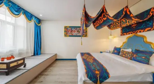 Люкс Deluxe Venice Hotel Manzhouli