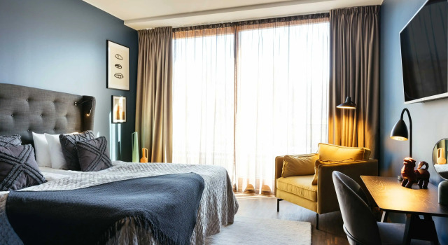 Номер Deluxe Backstage Hotel Stockholm
