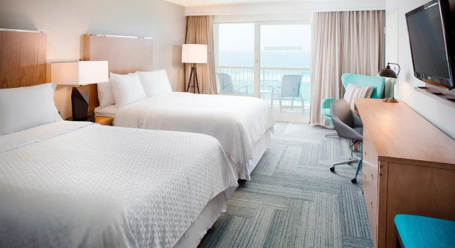Четырёхместный номер Standard с балконом и рядом с пляжем Four Points by Sheraton Destin - Fort Walton Beach