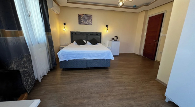 Семейный номер Standard с балконом и с видом на море Ada Konak Otel