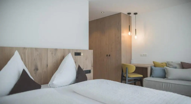 Двухместный номер Deluxe с видом на горы Kronplatz-Resort Hotel Kristall