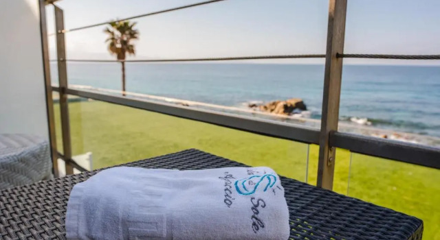 Одноместный номер Standard с видом на море Hôtel Cala di Sole