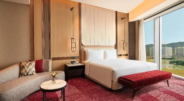 Suite 1 Schlafzimmer mit Stadtblick Studio City - Epic Tower