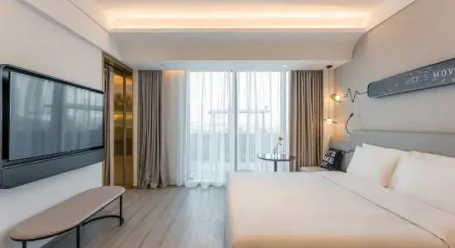 Люкс Atour X Hotel Renmin Bridge South Metro Panmen Scenic Area Suzhou