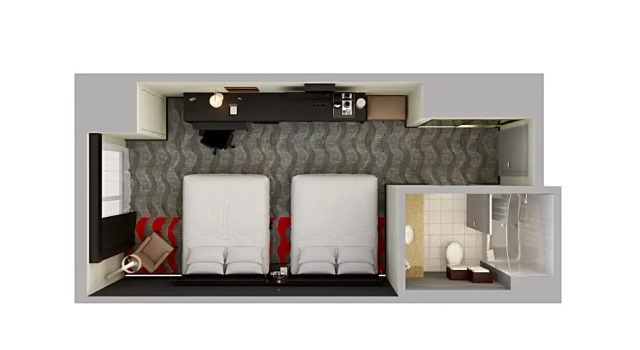 Четырёхместный номер Standard с балконом Holiday Inn Express & Suites Naples Downtown - 5th Avenue by IHG