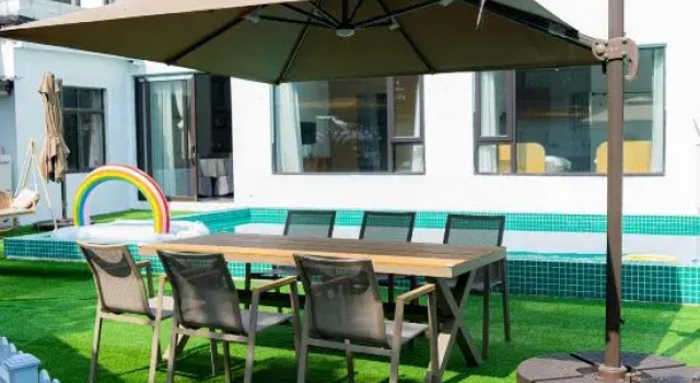 Sanshan Island Bridge Waiqiao Homestay, Rezerwuj Hotel Hotele w Jiangsu z basenem, Basen
