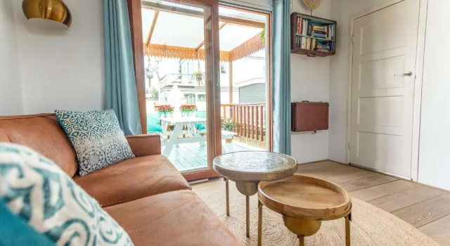 House boat studio with waterfront terrace, Prenota Hotel Hotel a Rotterdam con piscina, Piscina