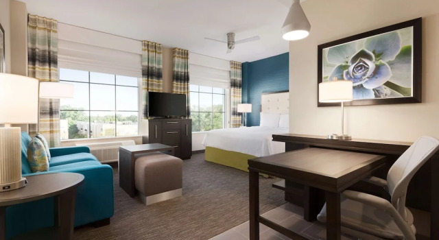 Двухместная студия Mobility / Hearing Accessible with tub Homewood Suites By Hilton Charlotte Southpark
