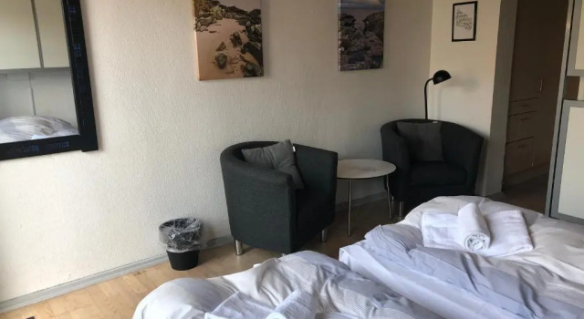 Standard- firedobbelt værelse Hotelpension Verona