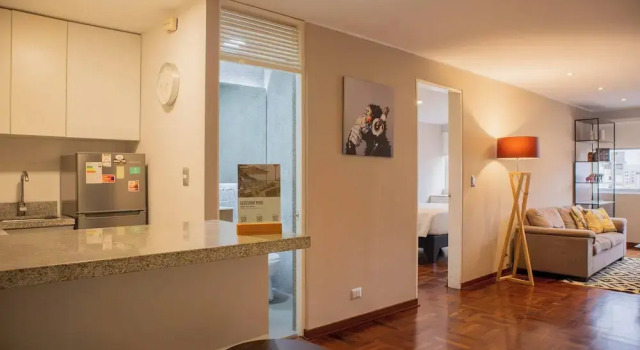 Sophisticated 1BR Stay in Prime Miraflores, Boek Appartement Miraflores 