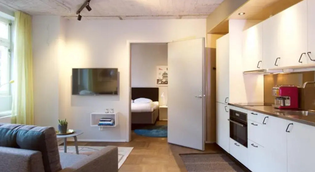 Апартаменты с 2 комнатами Asplund Hotel Apartments