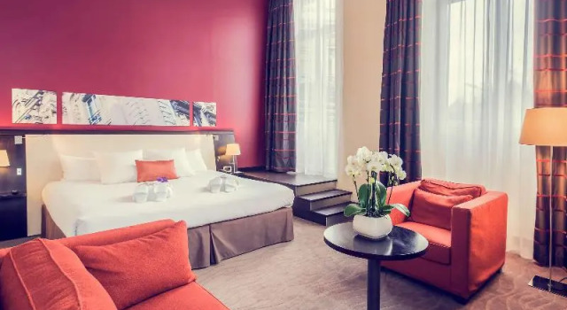 Двухместный номер Standard с красивым видом из окна Mercure Le Mans Centre