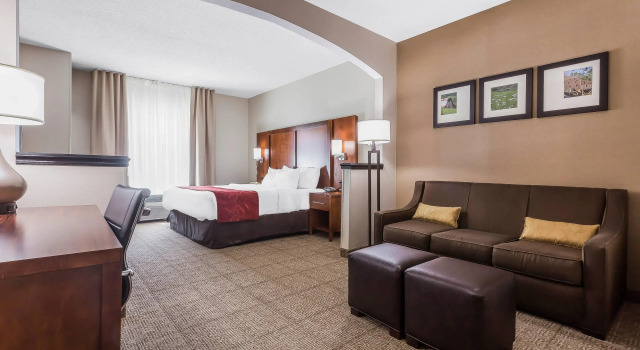 Двухместный люкс Comfort Suites Salisbury I-85