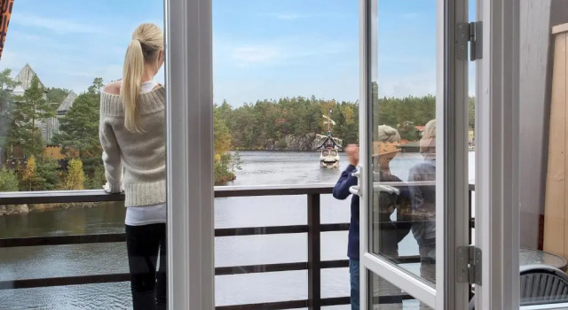 Двухместный номер Standard с балконом Dyreparken Safarihotell