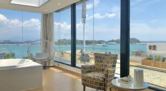 Люкс c 1 комнатой с видом на море Miyan B&B (Wind Stone Scenic Area South Gate Bay Branch)