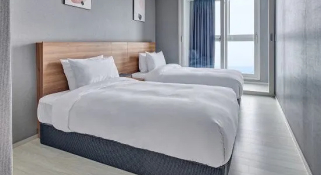 Двухместный полулюкс с видом на океан Gangneung Chonpines Ocean Suites Hotel