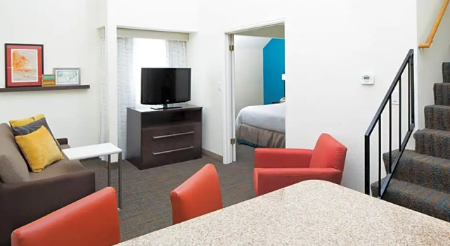 Четырёхместные апартаменты с 2 комнатами Residence Inn Denver Downtown