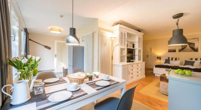 Апартаменты Villa Stranddistel Whg.1