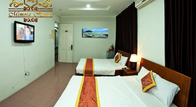Четырёхместный номер Standard Mimosa Hotel