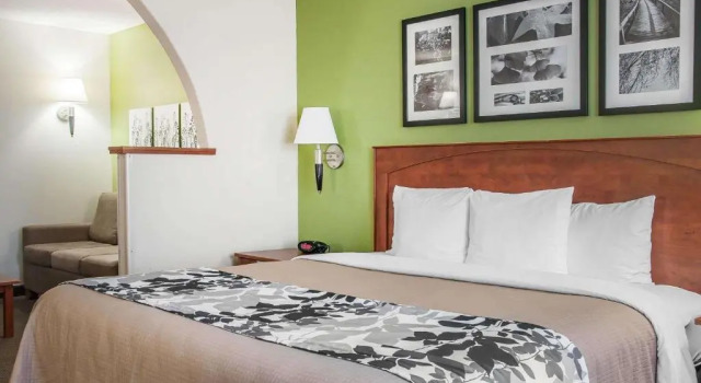 Люкс Sleep Inn & Suites Conference Center and Water Park