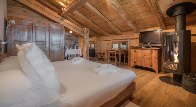 Двухместный номер Premium с балконом Hôtel Les Servages dArmelle