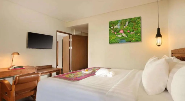 Двухместный номер Deluxe с видом на бассейн Best Western Premier Agung Resort Ubud